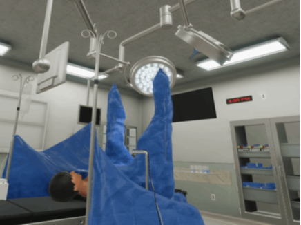 VR Surgery Screenshot